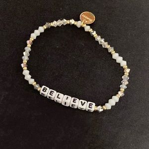 Believe Little Words Project Bracelet